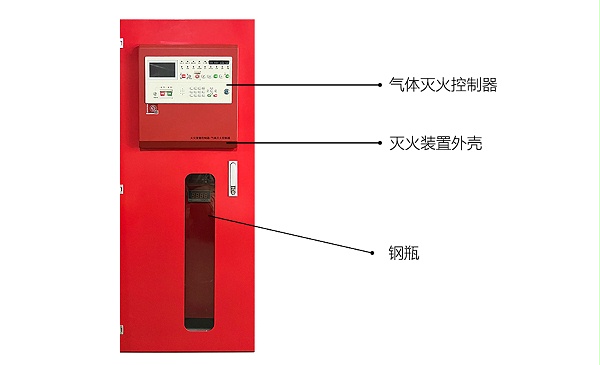 半导体清洗机灭火装置组成