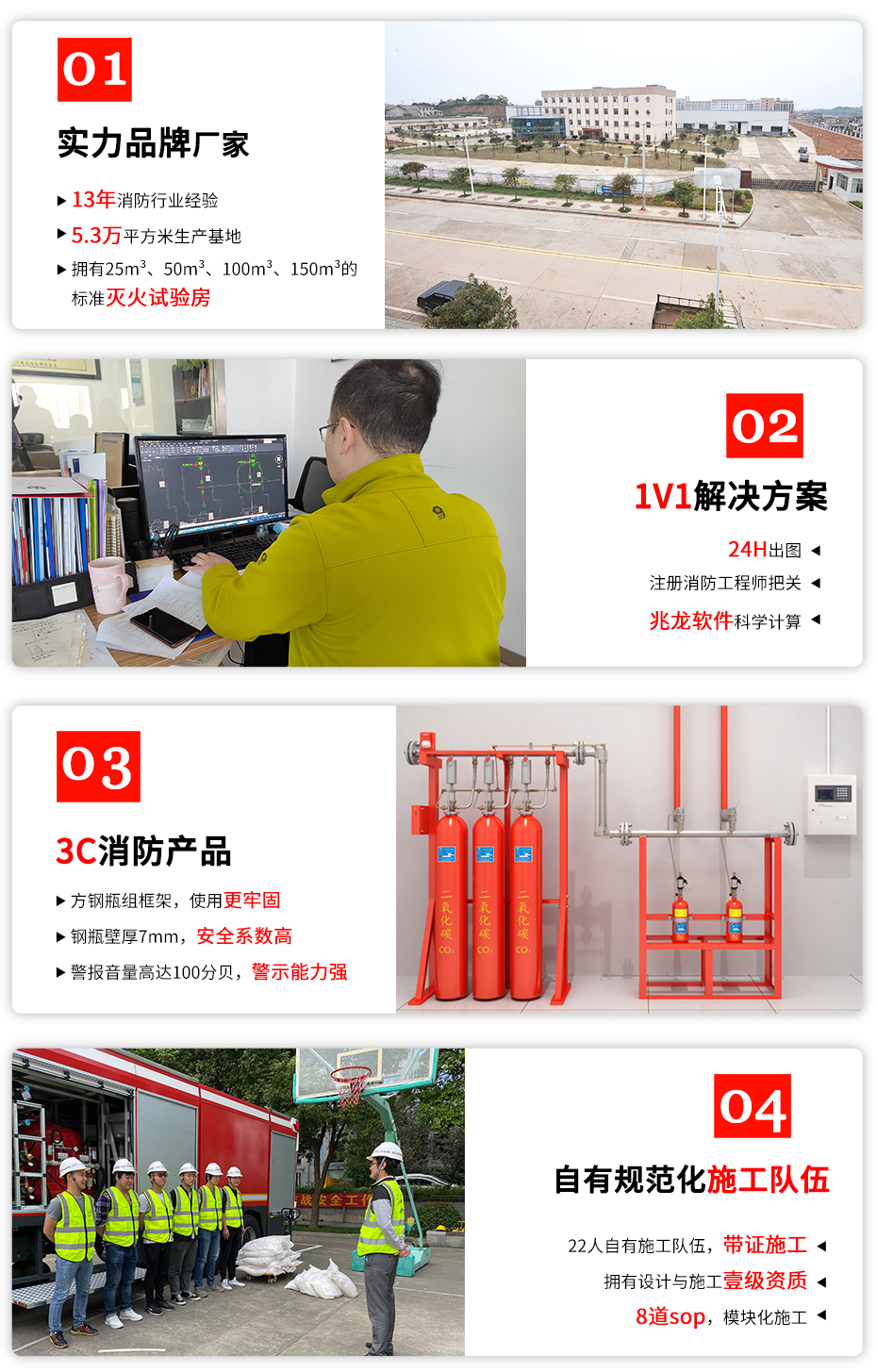 高压二氧化碳灭火系统优势