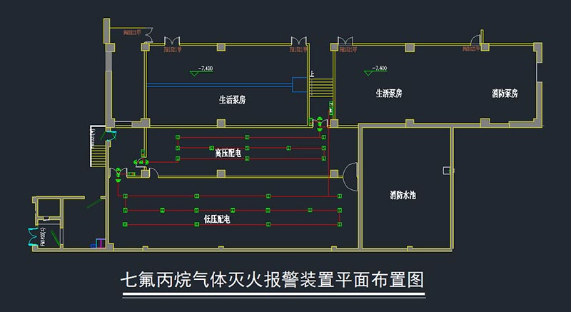 七氟丙烷气体灭火系统