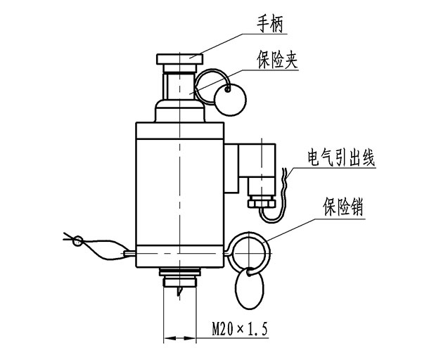 高压二氧化碳灭火系统电磁型驱动装置