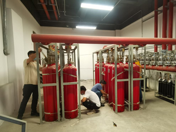七氟丙烷检测充装服务，念海消防保障<i style='color:red'>无锡城市云</i>计算中心安全运作