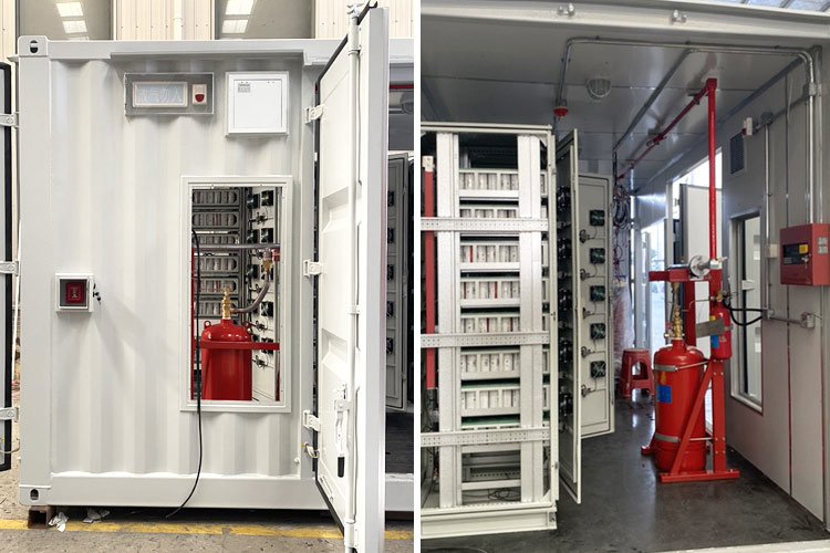 锂电池储能集装箱七氟丙烷灭火系统